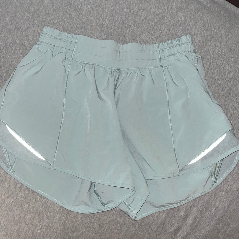 Light blue Hotty Hotts, mid rise